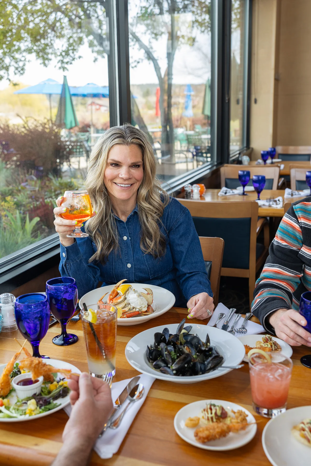 Anthony’s at Bend restaurant in the Old Mill District, photographed by Gwen Shoemaker Photography in 2024